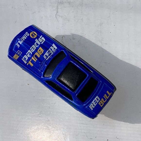 Red Bull Speed 18 Simple Blue Toy Car 1:64 Kids Play Vehicle - Picture 10 of 11